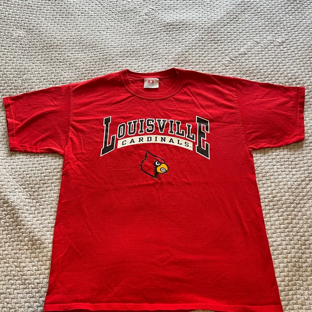 Vintage University of Louisville Cardinals T-Shirt Size XL